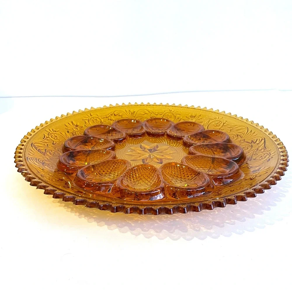 Tiara vintage amber